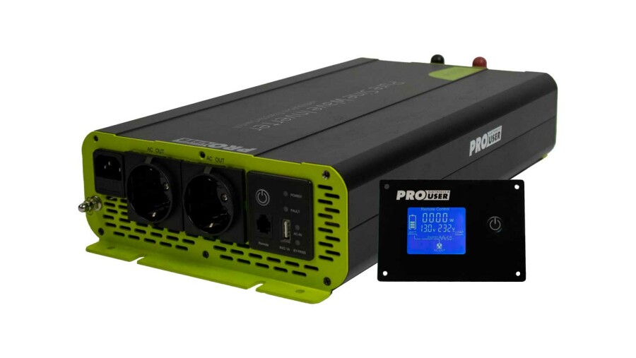 PSI2000TX - Inverter sinusoidale puro 2000W con telecomando