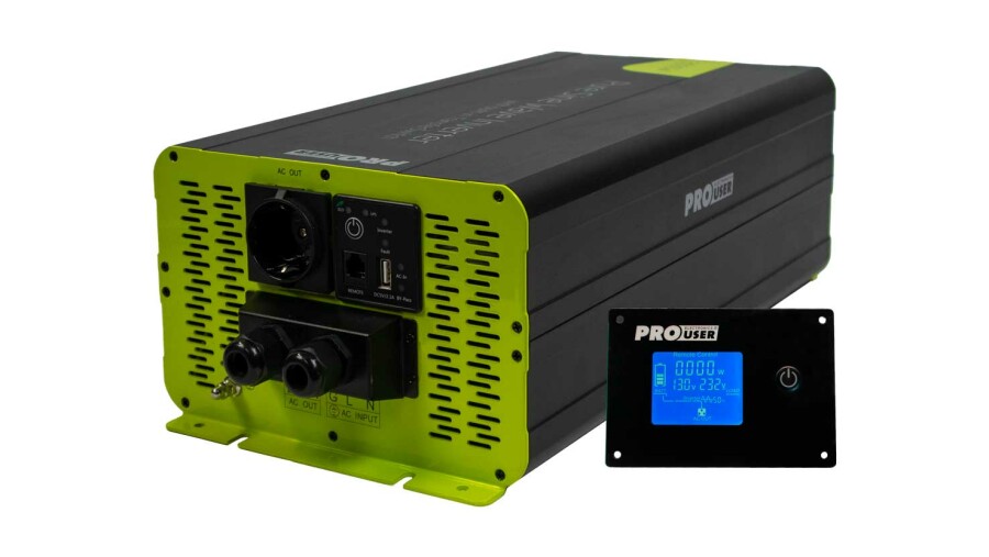 PSI3000TX - Inverter sinusoidale puro 3000W con telecomando