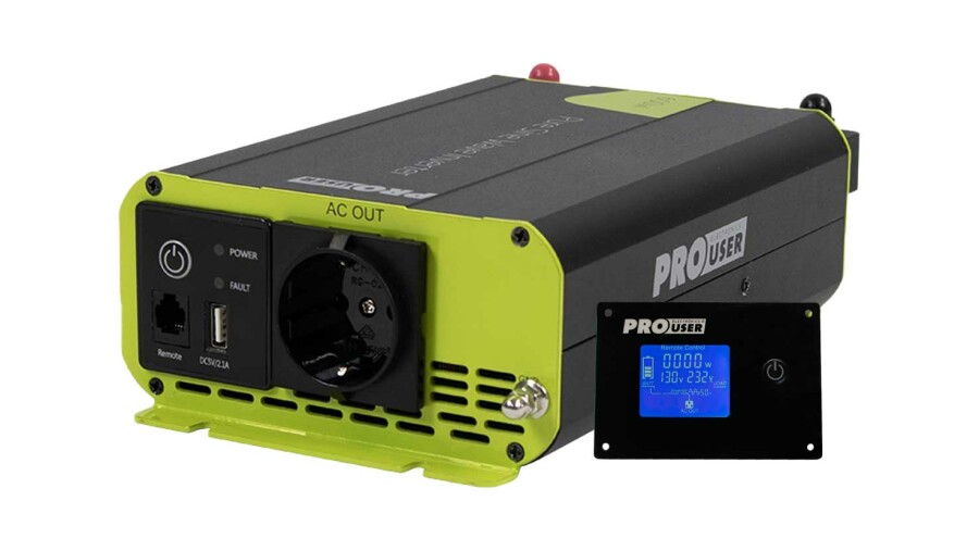 PSI600 - Inverter sinusoidale puro 600W con telecomando
